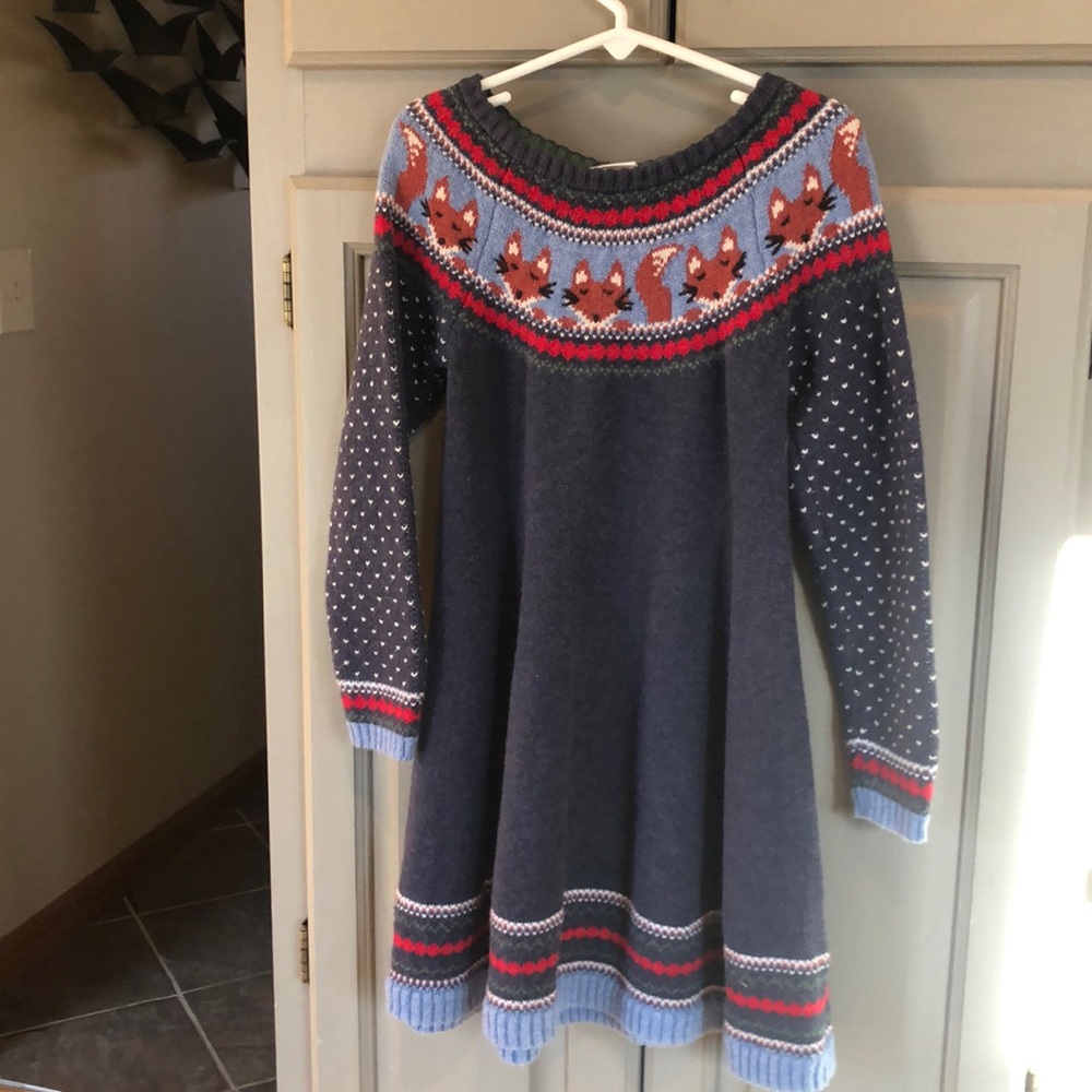 Hanna Andersson Holiday Sweater Dress